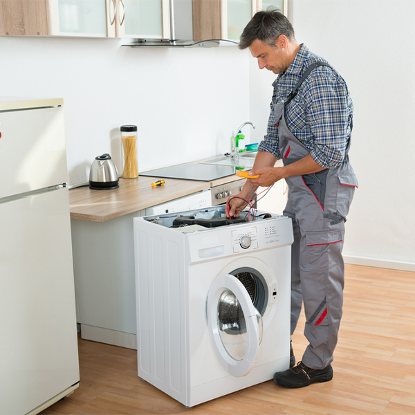 can you walk me through the steps of troubleshooting my washer issue in Groton Long Point Connecticut